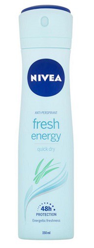 Nivea spray Fresh Energy W 150ml | Kosmetické a dentální výrobky - Dámská kosmetika - Deodoranty - Spray
